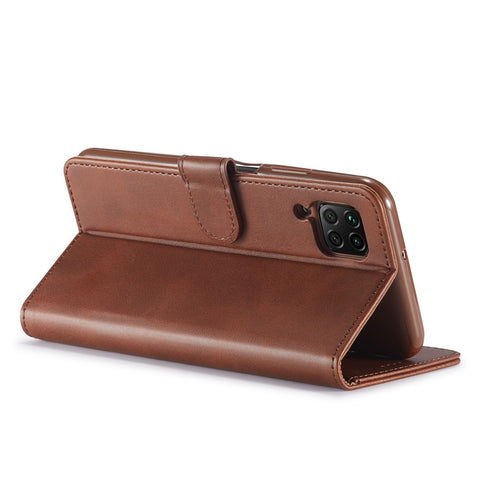 LC.IMEEKE Leather Wallet Stand Case for Huawei P40 Lite/Nova 6 SE/Nova 7i