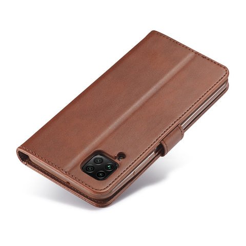 LC.IMEEKE Leather Wallet Stand Case for Huawei P40 Lite/Nova 6 SE/Nova 7i