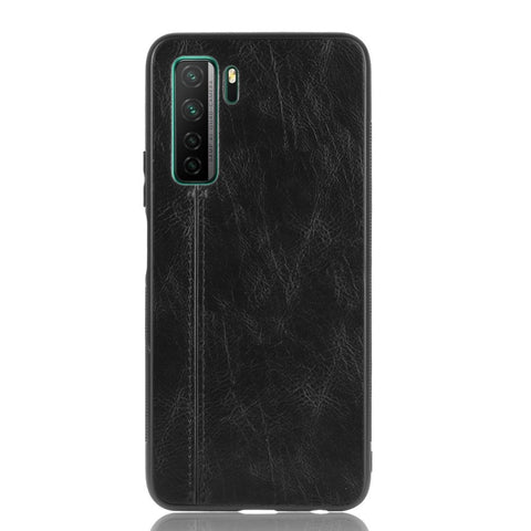 Hybrid Case PU Leather Coated PC + TPU Phone Case Cover for Huawei nova 7 SE/P40 lite 5G