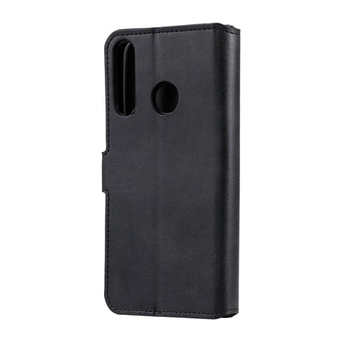 Classic Wallet Stand Flip Leather Phone Case for Huawei P40 Lite E / Y7p