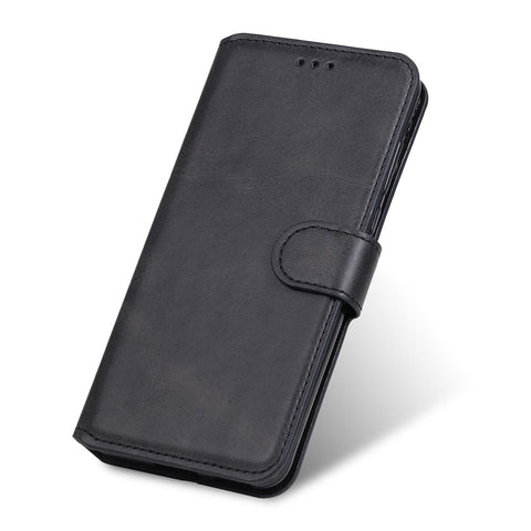 Classic Wallet Stand Flip Leather Phone Case for Huawei P40 Lite E / Y7p