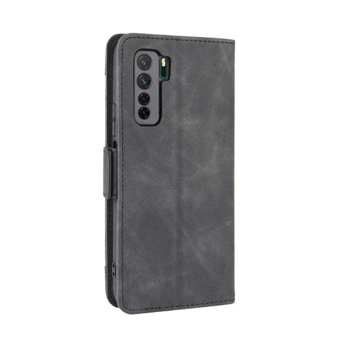 PU Leather with Multiple Card Slots Mobile Phone Shell for Huawei nova 7 SE/P40 Lite 5G