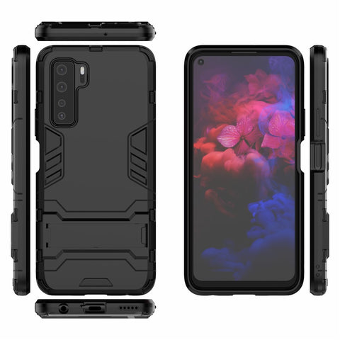 Plastic + TPU Shell with Kickstand for Huawei nova 7 SE/P40 lite 5G