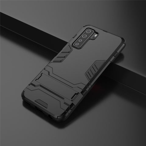 Plastic + TPU Shell with Kickstand for Huawei nova 7 SE/P40 lite 5G