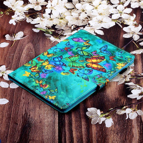 Pattern Printing Stand Card Slot Leather Case for Huawei MediaPad M5 lite 10