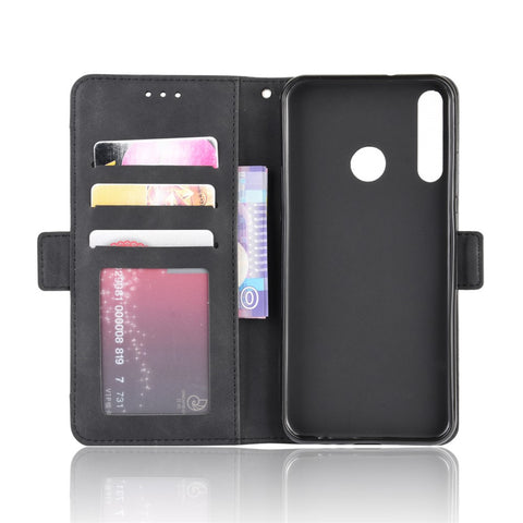 Wallet Leather with Stand Case for Honor 9C/Huawei P40 lite E/Y7p
