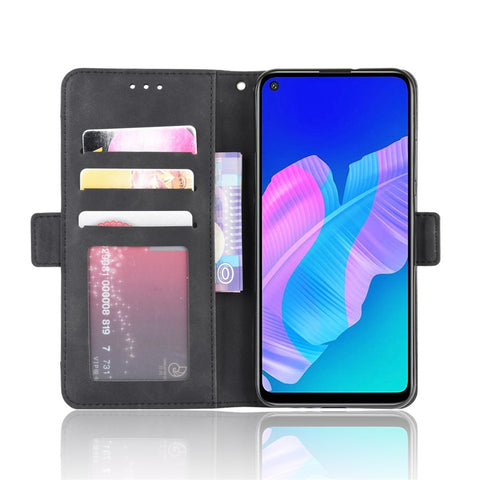 Wallet Leather with Stand Case for Honor 9C/Huawei P40 lite E/Y7p