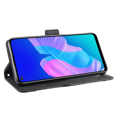 Wallet Leather with Stand Case for Honor 9C/Huawei P40 lite E/Y7p