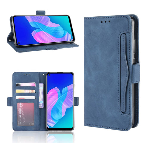Wallet Leather with Stand Case for Honor 9C/Huawei P40 lite E/Y7p