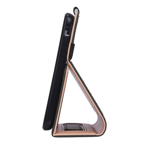 WY-2099 for Huawei MatePad T8 Leather Tablet Case with Elastic Band and Hand Strap
