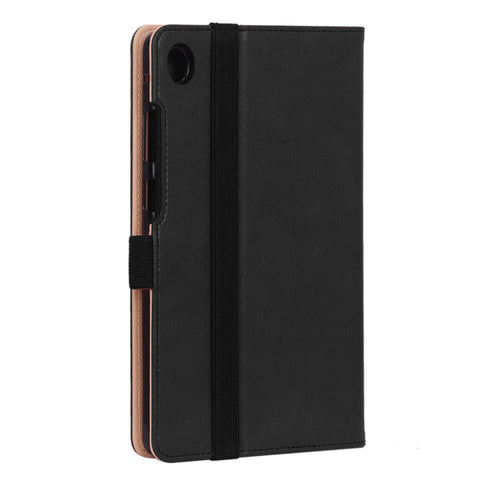 WY-2099 for Huawei MatePad T8 Leather Tablet Case with Elastic Band and Hand Strap