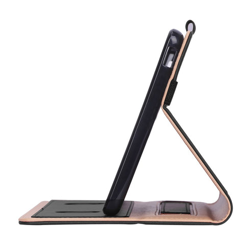 WY-2099 for Huawei MatePad T8 Leather Tablet Case with Elastic Band and Hand Strap
