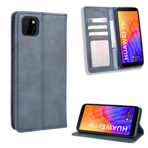 Vintage Style Wallet Leather Stand Case for Huawei Y5p/Honor 9S