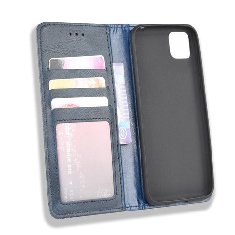 Vintage Style Wallet Leather Stand Case for Huawei Y5p/Honor 9S