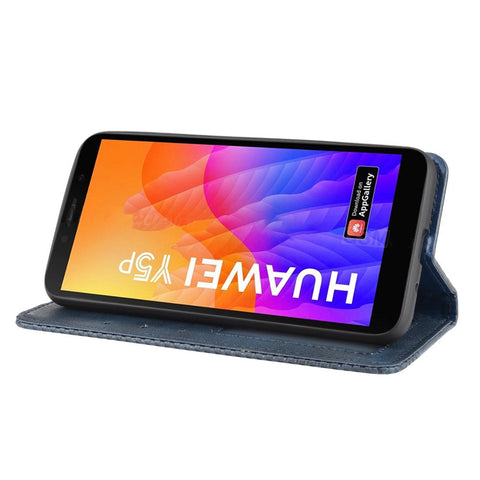 Vintage Style Wallet Leather Stand Case for Huawei Y5p/Honor 9S
