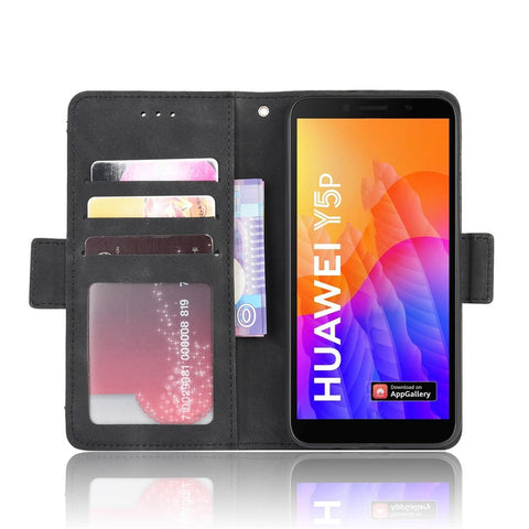 Multiple Card Slots Stand PU Leather Case Accessory for Huawei Y5p/Honor 9S