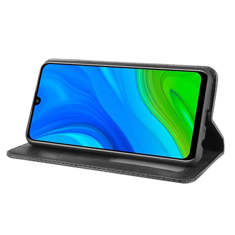 Auto-absorbed Retro PU Leather Case  for Huawei P smart 2020/Nova Lite 3+