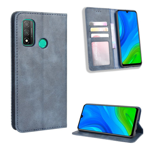 Auto-absorbed Retro PU Leather Case  for Huawei P smart 2020/Nova Lite 3+