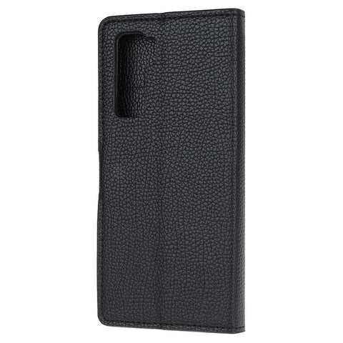Litchi Skin Wallet Leather Phone Case for Huawei P40 Lite 5G