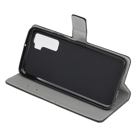 Phone Shell Pattern Printing Wallet Leather Case for Huawei P40 Lite 5G/nova 7 SE