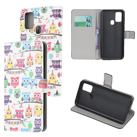 Phone Cover Pattern Printing Wallet Leather Case for Huawei P smart 2020
