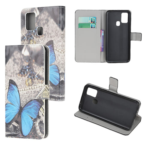 Phone Cover Pattern Printing Wallet Leather Case for Huawei P smart 2020