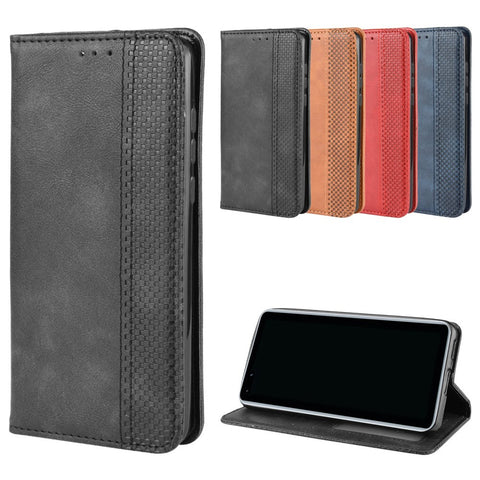 Retro Leather with Wallet Stand Cover for Huawei P40 Pro+