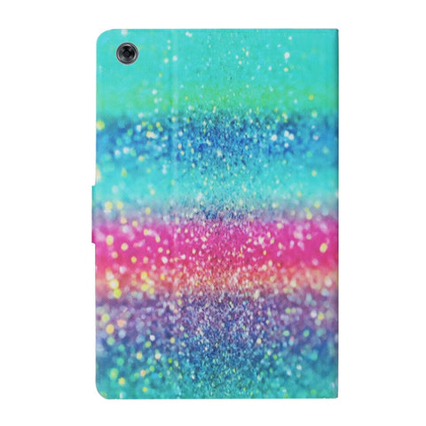 Pattern Printing Card Slots Stand Leather Smart Case for Huawei MediaPad M5 lite 10