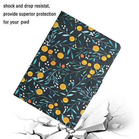 Flower Pattern Printing Tablet Stylish Cover for Huawei MediaPad M5 lite 10