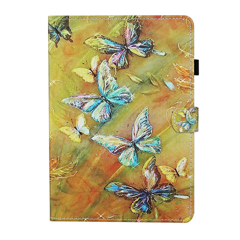 Pattern Printing Card Slots Stand Flip Leather Protective Cover for Huawei MediaPad T5 10.1