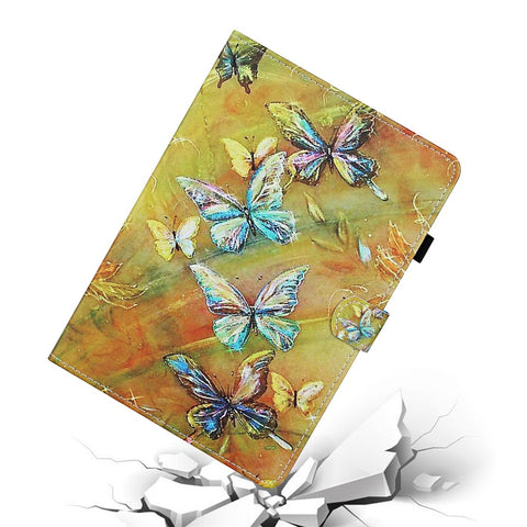 Pattern Printing Card Slots Stand Flip Leather Protective Cover for Huawei MediaPad T5 10.1