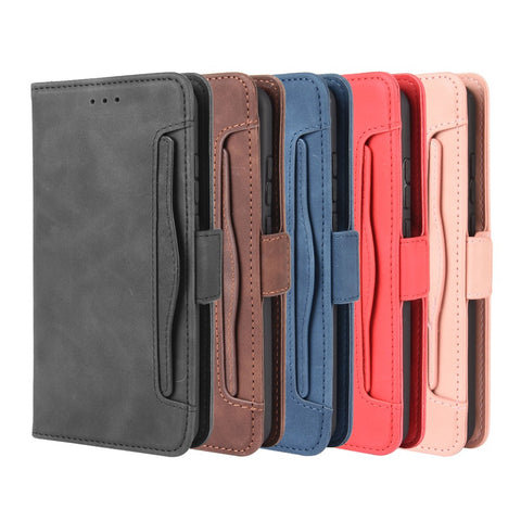 PU Leather with Multiple Card Slots Cover for Huawei Nova Lite 3+/P Smart 2020
