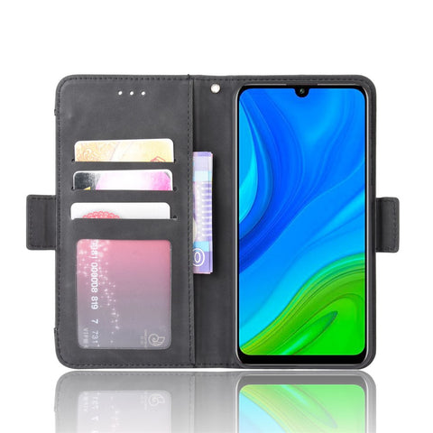 PU Leather with Multiple Card Slots Cover for Huawei Nova Lite 3+/P Smart 2020