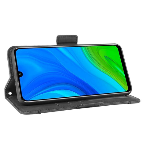 PU Leather with Multiple Card Slots Cover for Huawei Nova Lite 3+/P Smart 2020