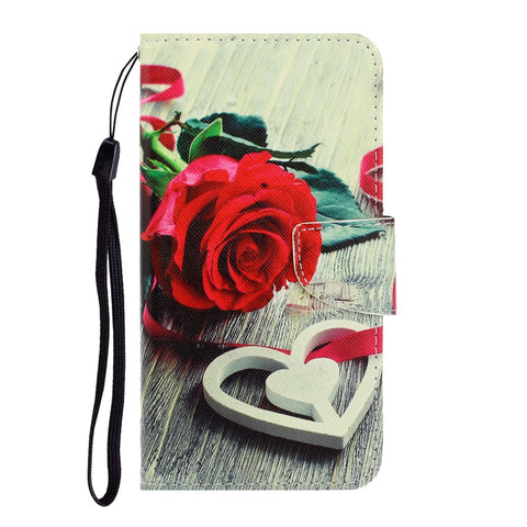 Pattern Printing Magnetic Leather Wallet Phone Case for Huawei Y5p/Honor 9S