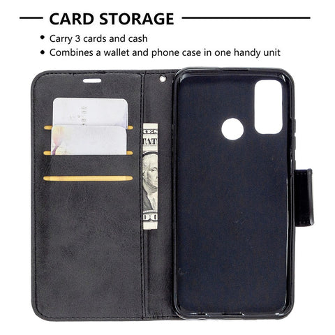 Wallet Leather Stand Case for Huawei P smart 2020