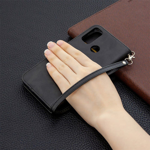 Wallet Leather Stand Case for Huawei P smart 2020