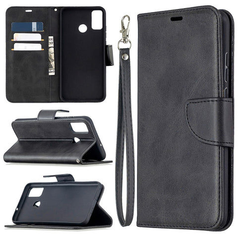 Wallet Stand PU Leather Mobile Phone Case for Honor 9X Lite
