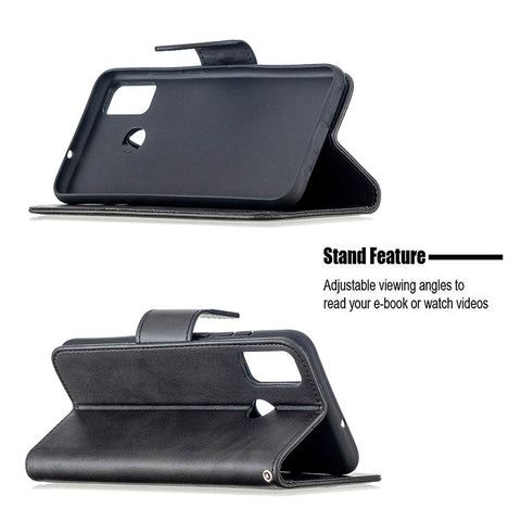 Wallet Stand PU Leather Mobile Phone Case for Honor 9X Lite