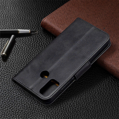 Wallet Stand PU Leather Mobile Phone Case for Honor 9X Lite