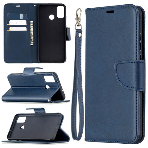 Wallet Stand PU Leather Mobile Phone Case for Honor 9X Lite