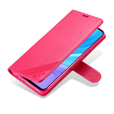 AZNS Leather with Wallet Shell for Huawei Y6p