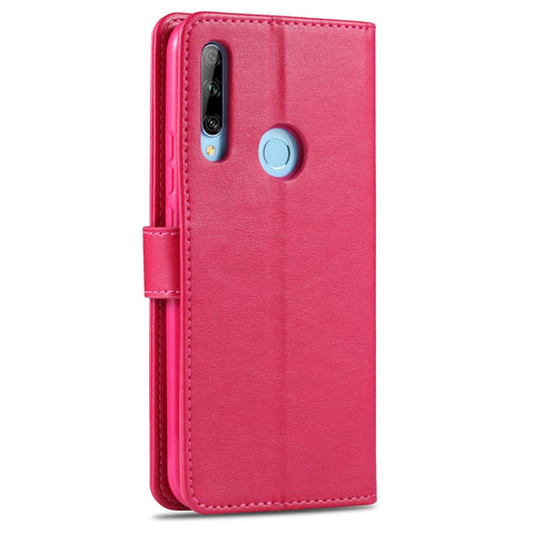 AZNS Leather with Wallet Shell for Huawei Y6p