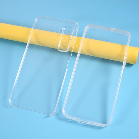 Hybrid PET + TPU + Acrylic Clear Full Coverage Case for Huawei P40 Lite 5G/nova 7 SE