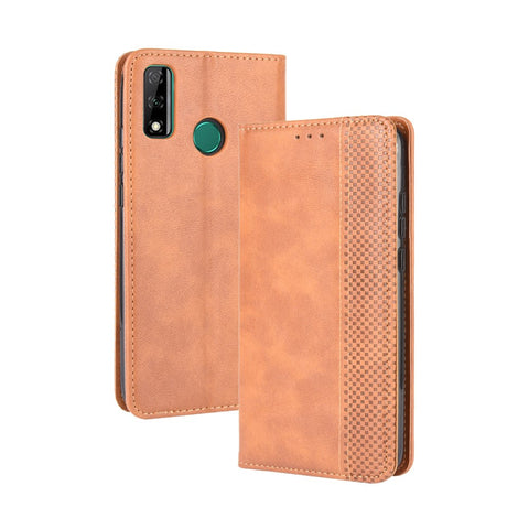 Vintage Style Wallet Stand Leather Cover for Huawei Y8s