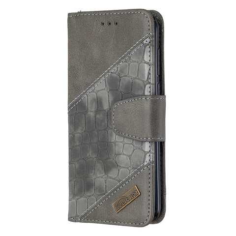 Assorted Color Crocodile Texture Leather Cell Phone Cover for Huawei Y5p/Honor 9S