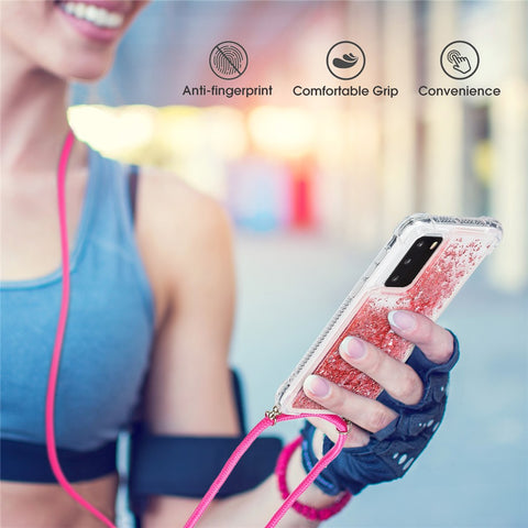 Glitter Powder Quicksand TPU Back Case for Huawei P40