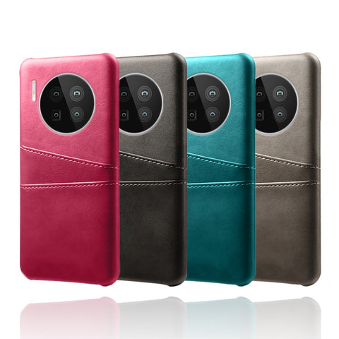 KSQ PU Leather Coated PC Cover for Huawei Mate 40 Pro