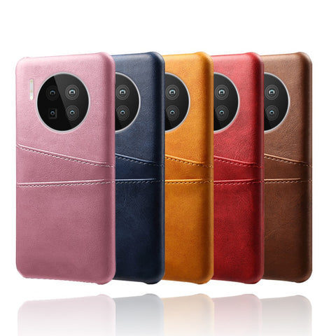 KSQ PU Leather Coated PC Cover for Huawei Mate 40 Pro
