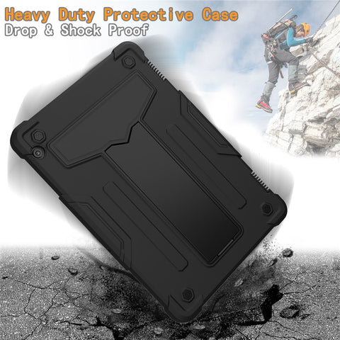 Shockproof Folding Kickstand Silicone + PC Tablet Hybrid Case for Huawei MediaPad T5 10.1